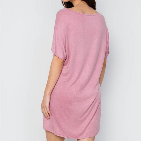 Bride Squad Graphic Short Sleeve T-shirt Dress - Picture 2 of 3